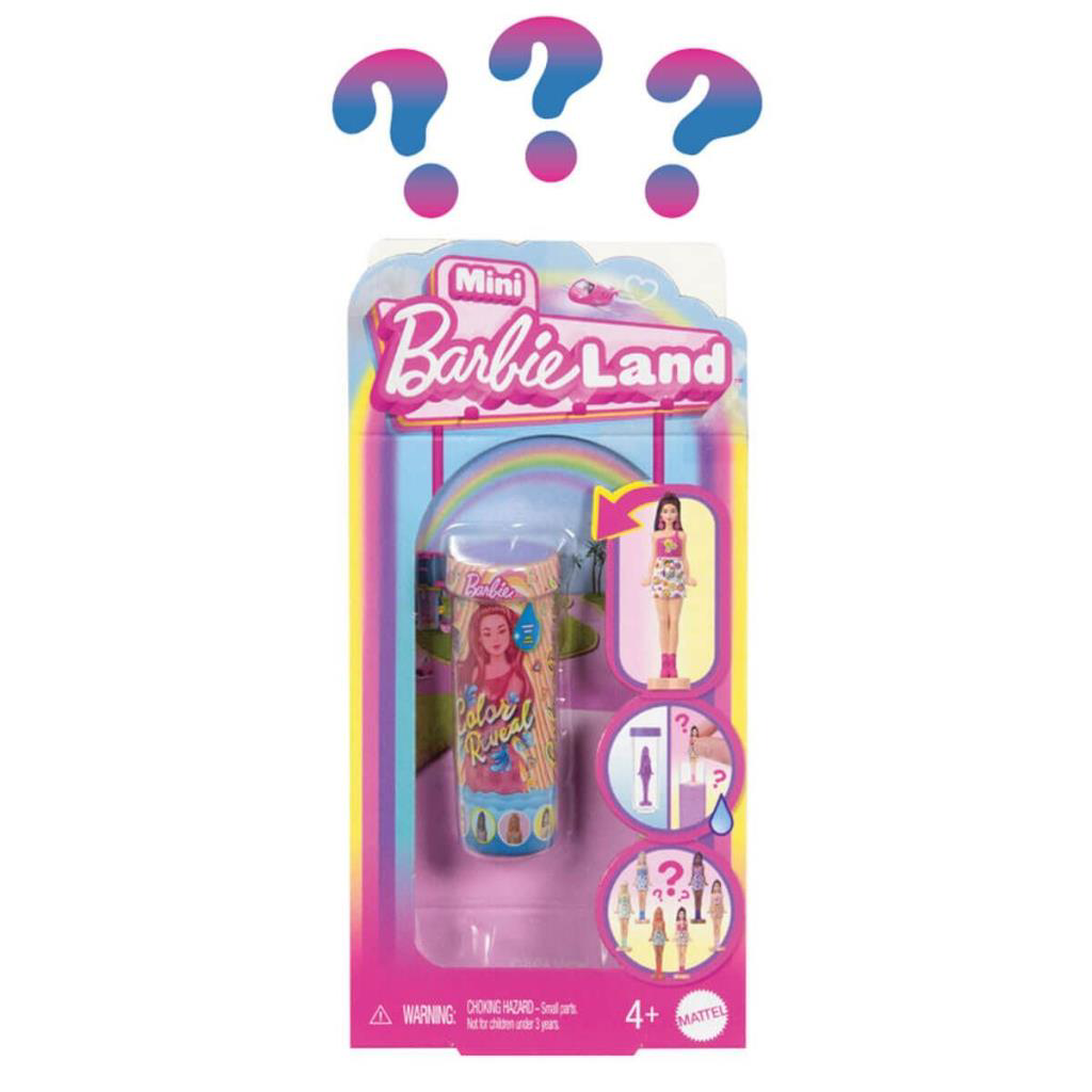 Nessiworld JCR08 Mini Barbieland Color Reveal Sürpriz Bebek Nessiworld JCR08 Mini Barbieland Color Reveal Sürpriz Bebek