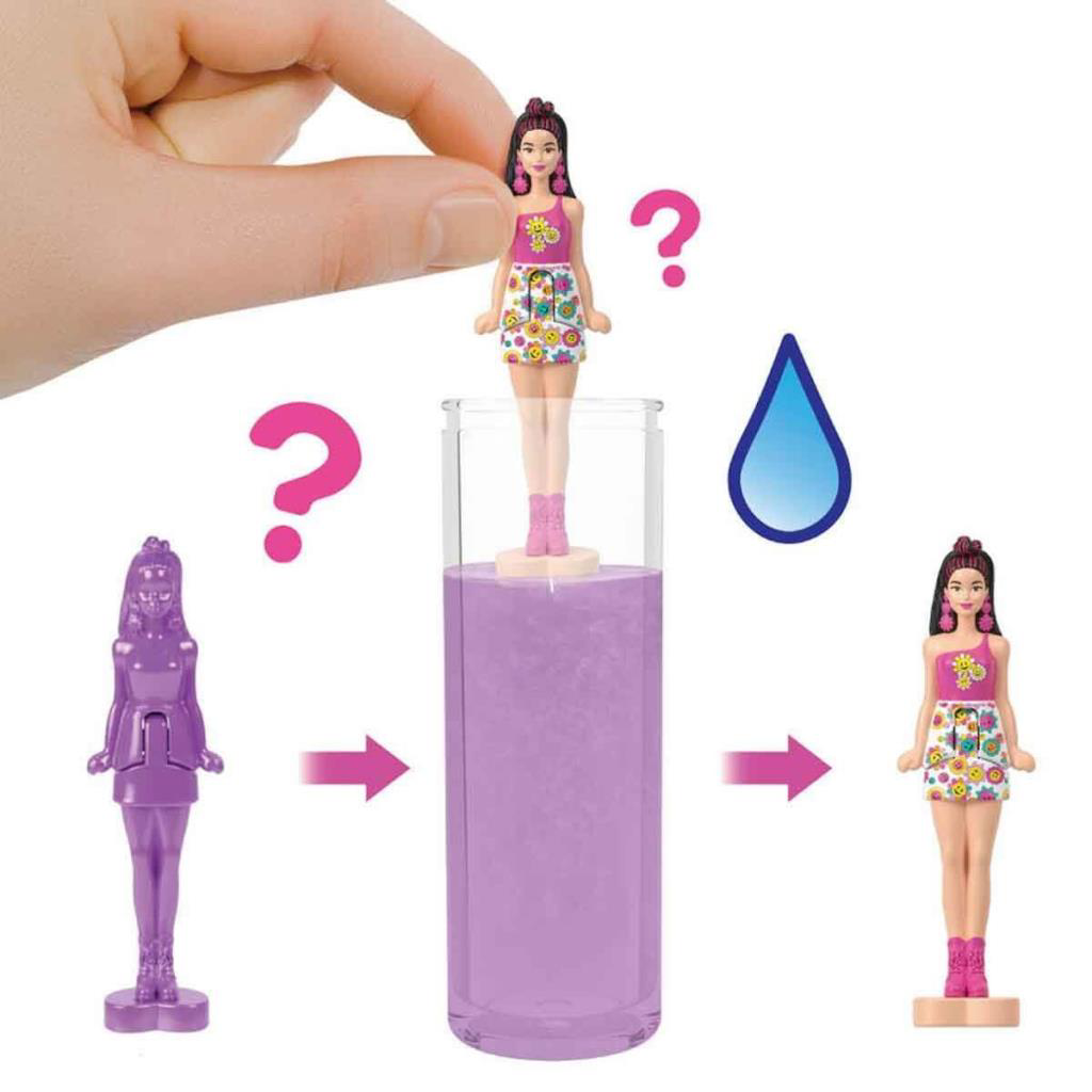 Nessiworld JCR08 Mini Barbieland Color Reveal Sürpriz Bebek Nessiworld JCR08 Mini Barbieland Color Reveal Sürpriz Bebek