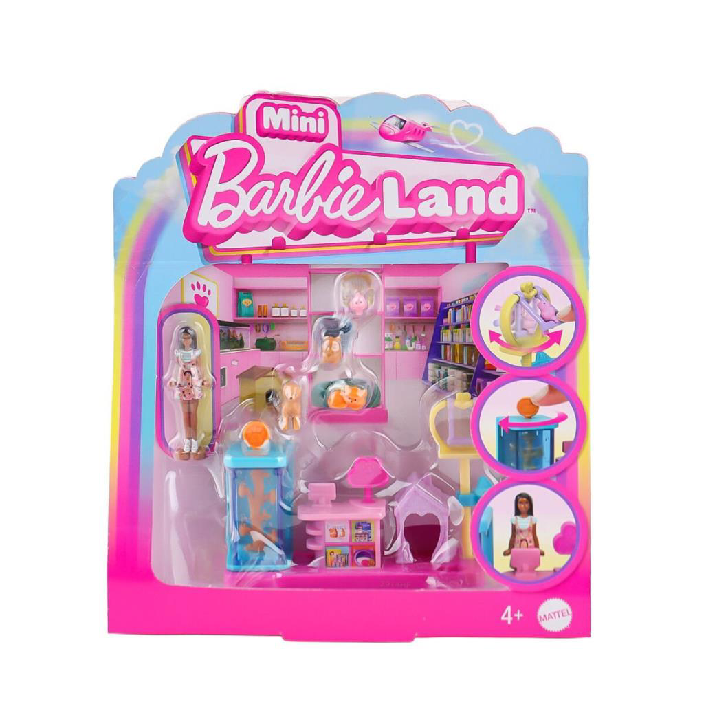 Nessiworld JCR29 Mini Barbieland Bebek ve Oyun Seti Serisi Nessiworld JCR29 Mini Barbieland Bebek ve Oyun Seti Serisi