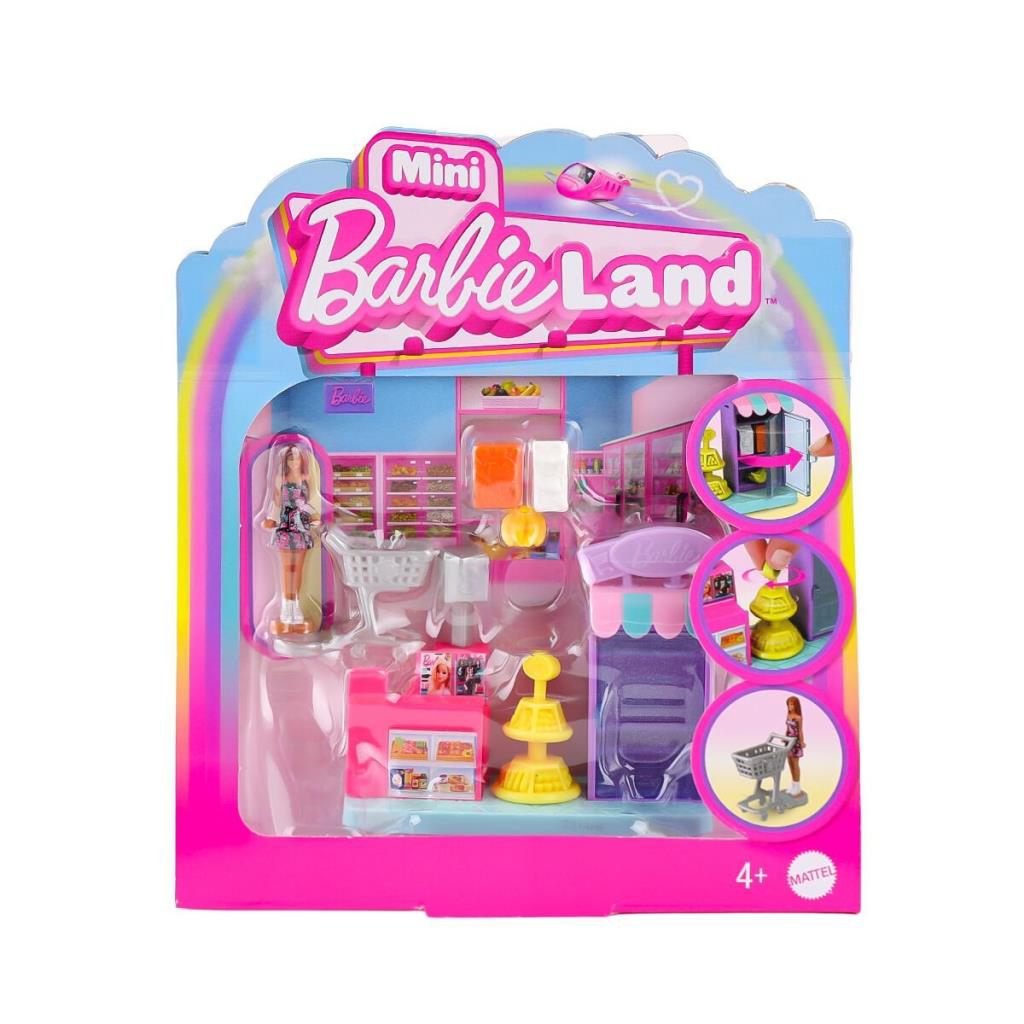 Nessiworld JCR29 Mini Barbieland Bebek ve Oyun Seti Serisi Nessiworld JCR29 Mini Barbieland Bebek ve Oyun Seti Serisi