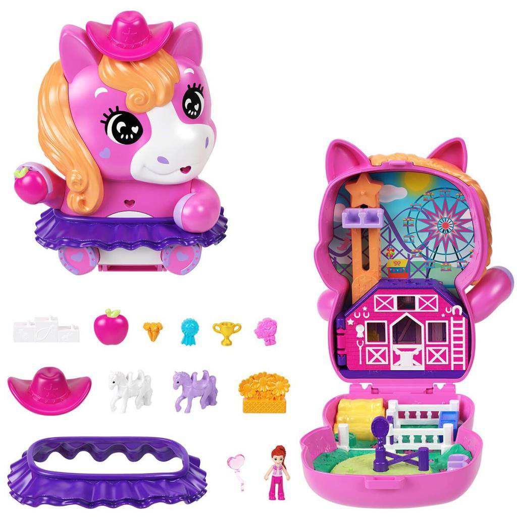 Nessiworld JCR39 Polly Pocket Midilliyle Rodeo Heyecanı Mikro Oyu Nessiworld JCR39 Polly Pocket Midilliyle Rodeo Heyecanı Mikro Oyu
