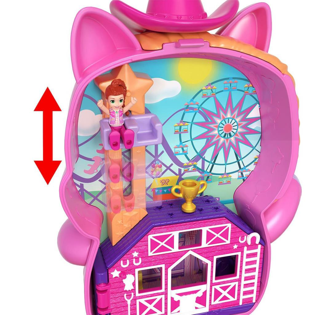 Nessiworld JCR39 Polly Pocket Midilliyle Rodeo Heyecanı Mikro Oyu Nessiworld JCR39 Polly Pocket Midilliyle Rodeo Heyecanı Mikro Oyu