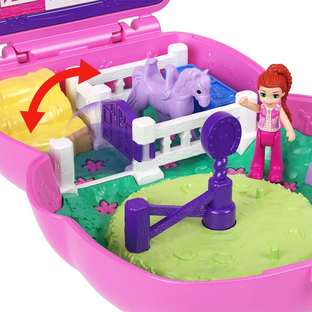 Nessiworld JCR39 Polly Pocket Midilliyle Rodeo Heyecanı Mikro Oyu Nessiworld JCR39 Polly Pocket Midilliyle Rodeo Heyecanı Mikro Oyu