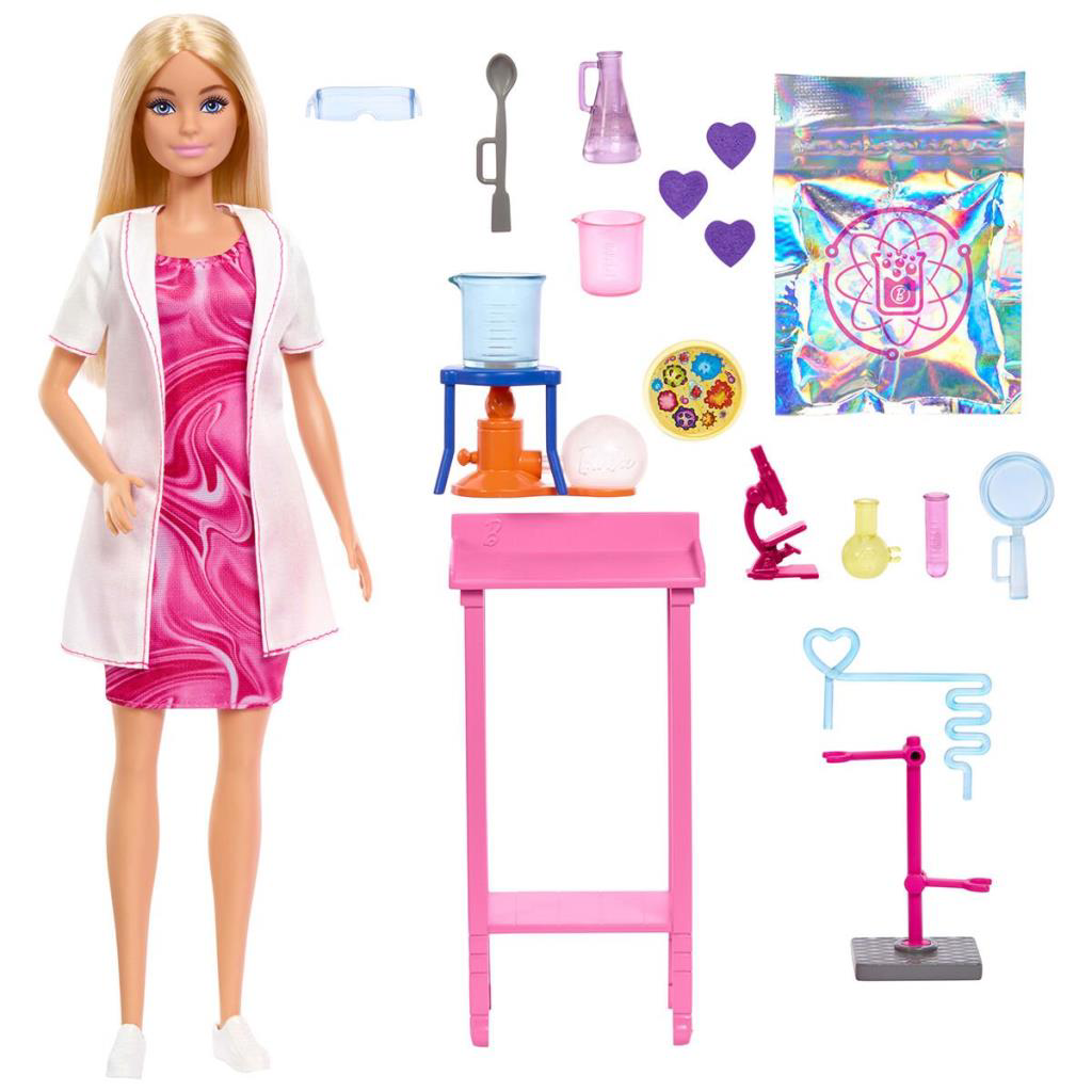 Nessiworld JCR70 Barbie Kariyer Oyun Setleri - Bilim Uzmanı ve Ak Nessiworld JCR70 Barbie Kariyer Oyun Setleri - Bilim Uzmanı ve Ak