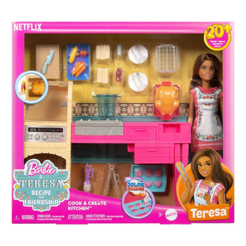 Nessiworld JCT06 Teresa ve Mutfağı Oyun Seti - Barbie and Teresa 