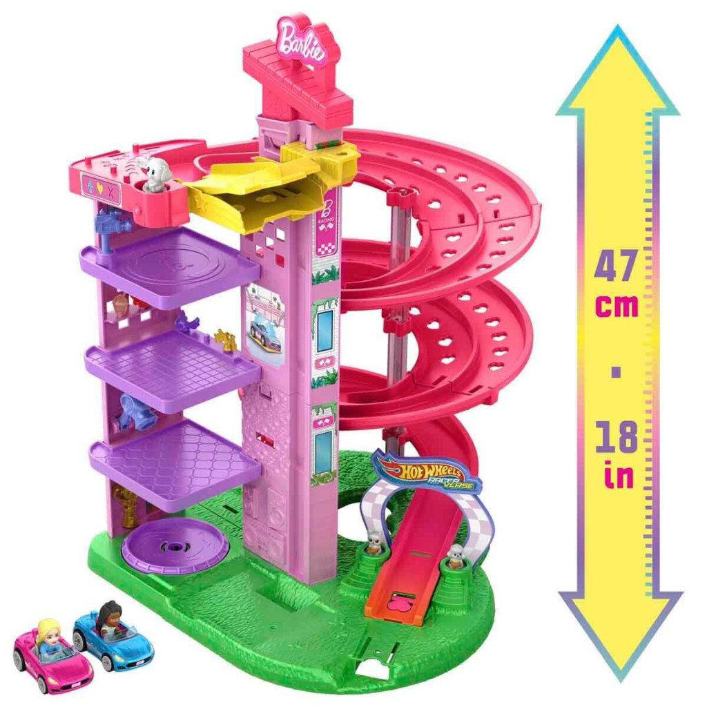 Nessiworld JDD65 Hot Wheels Racerverse Barbie Oyun Seti Nessiworld JDD65 Hot Wheels Racerverse Barbie Oyun Seti