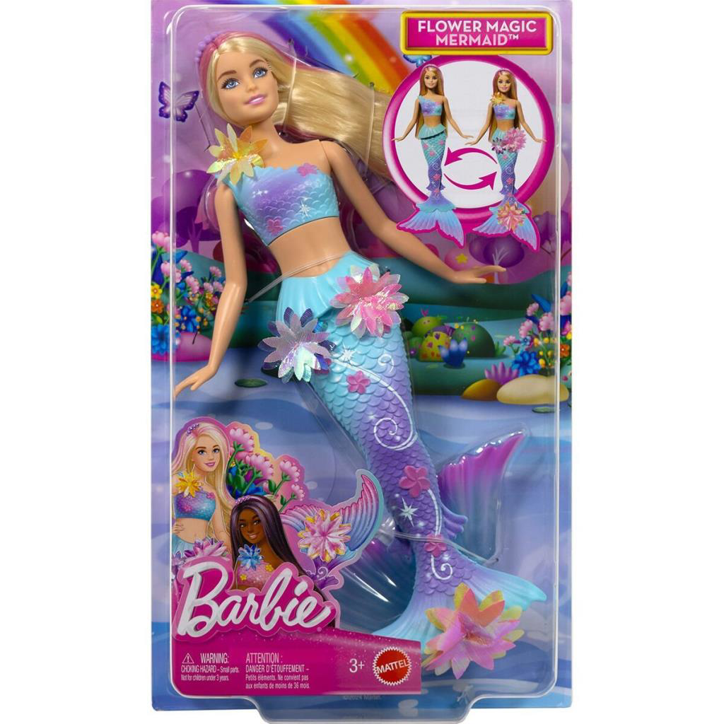 Nessiworld JDM72 Barbie Büyülü Çiçekler Deniz Kızı - Flower Magic Nessiworld JDM72 Barbie Büyülü Çiçekler Deniz Kızı - Flower Magic