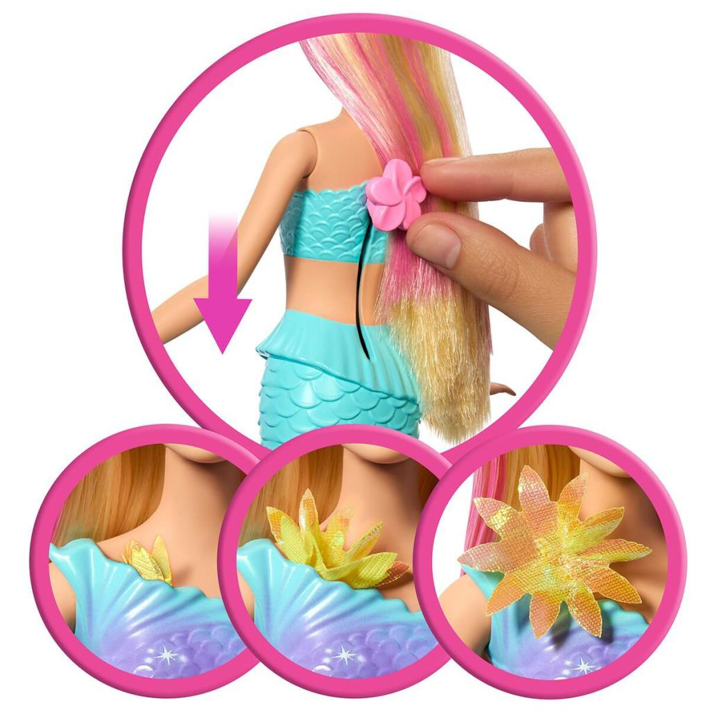 Nessiworld JDM72 Barbie Büyülü Çiçekler Deniz Kızı - Flower Magic Nessiworld JDM72 Barbie Büyülü Çiçekler Deniz Kızı - Flower Magic