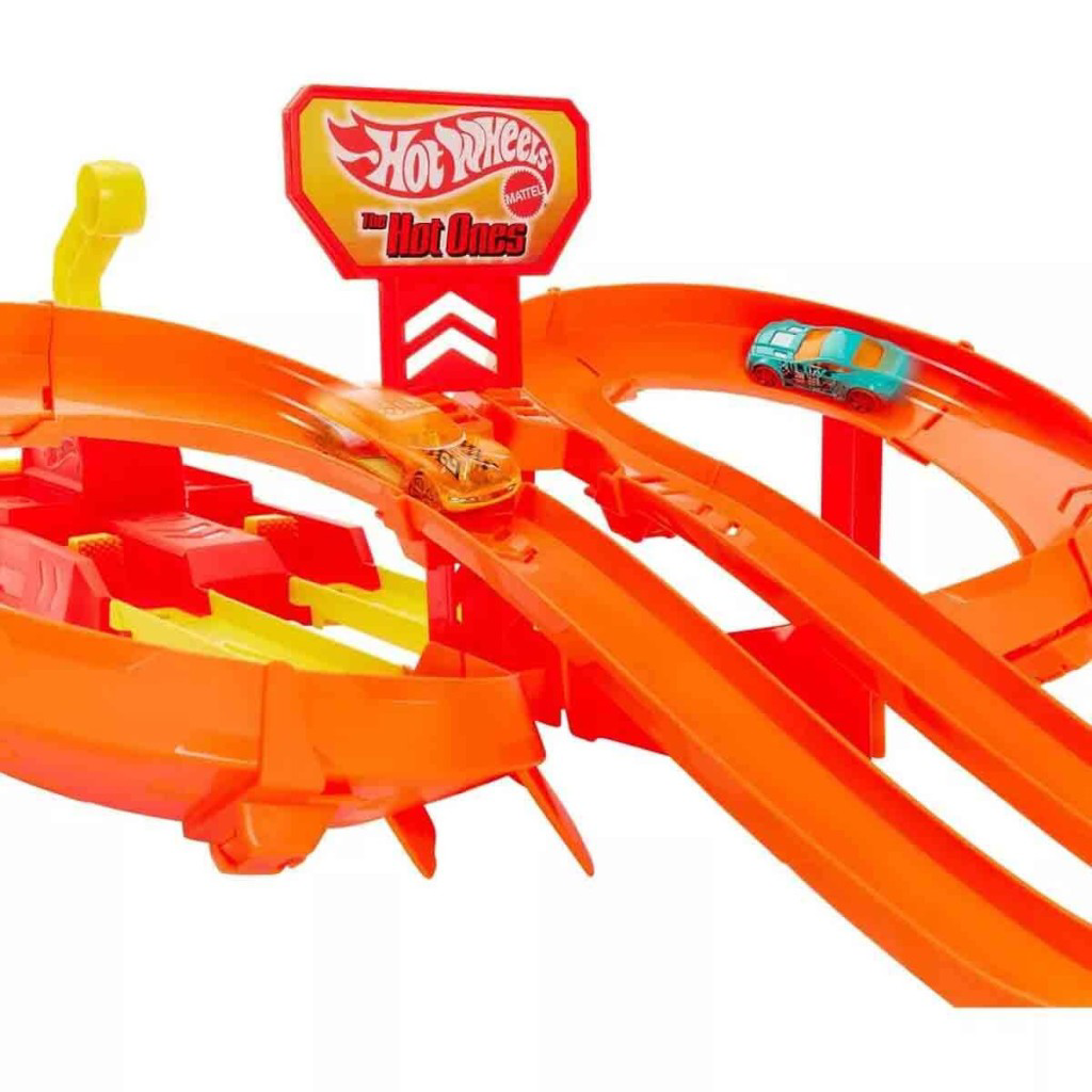 Nessiworld JFD11 Hot Wheels The Hot Ones Crash Speedway Frenzy Nessiworld JFD11 Hot Wheels The Hot Ones Crash Speedway Frenzy