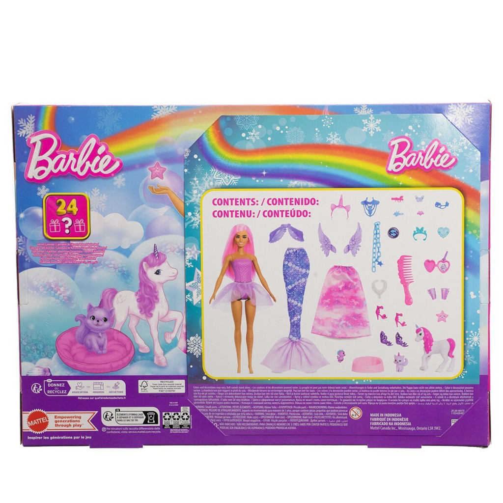 Nessiworld JFL66 Barbie Advent Calendar -Yılbaşı Özel Seti