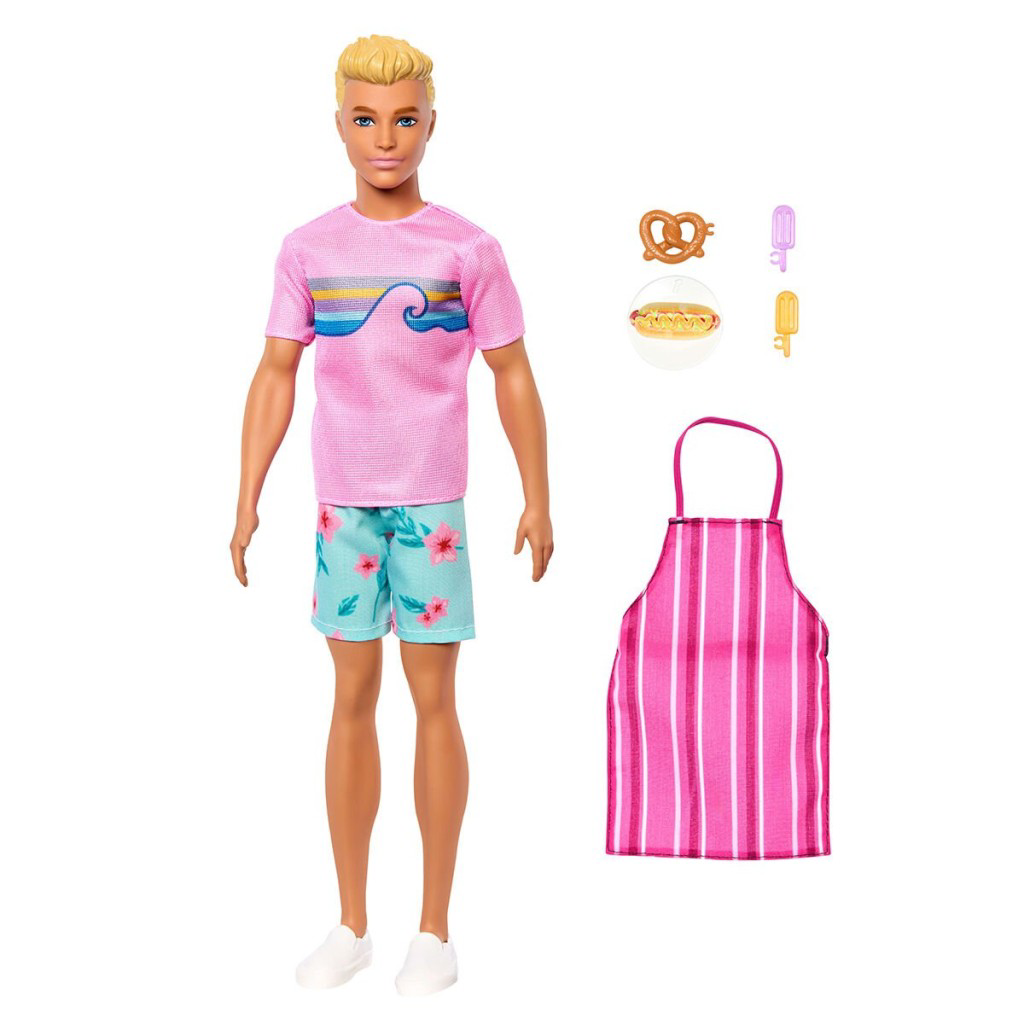 Nessiworld JFV65 Ken Malibu Bebek - Malibu - Barbie Mysteries: Be