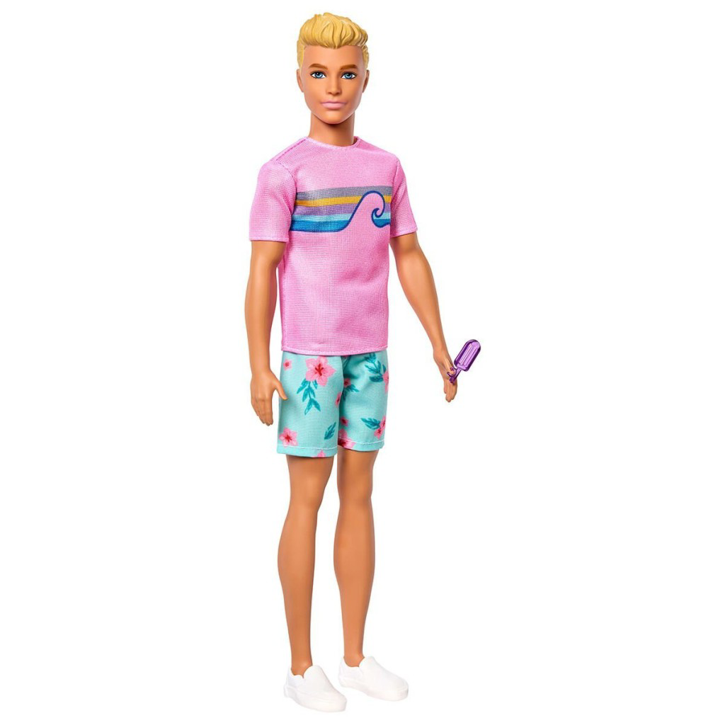 Nessiworld JFV65 Ken Malibu Bebek - Malibu - Barbie Mysteries: Be