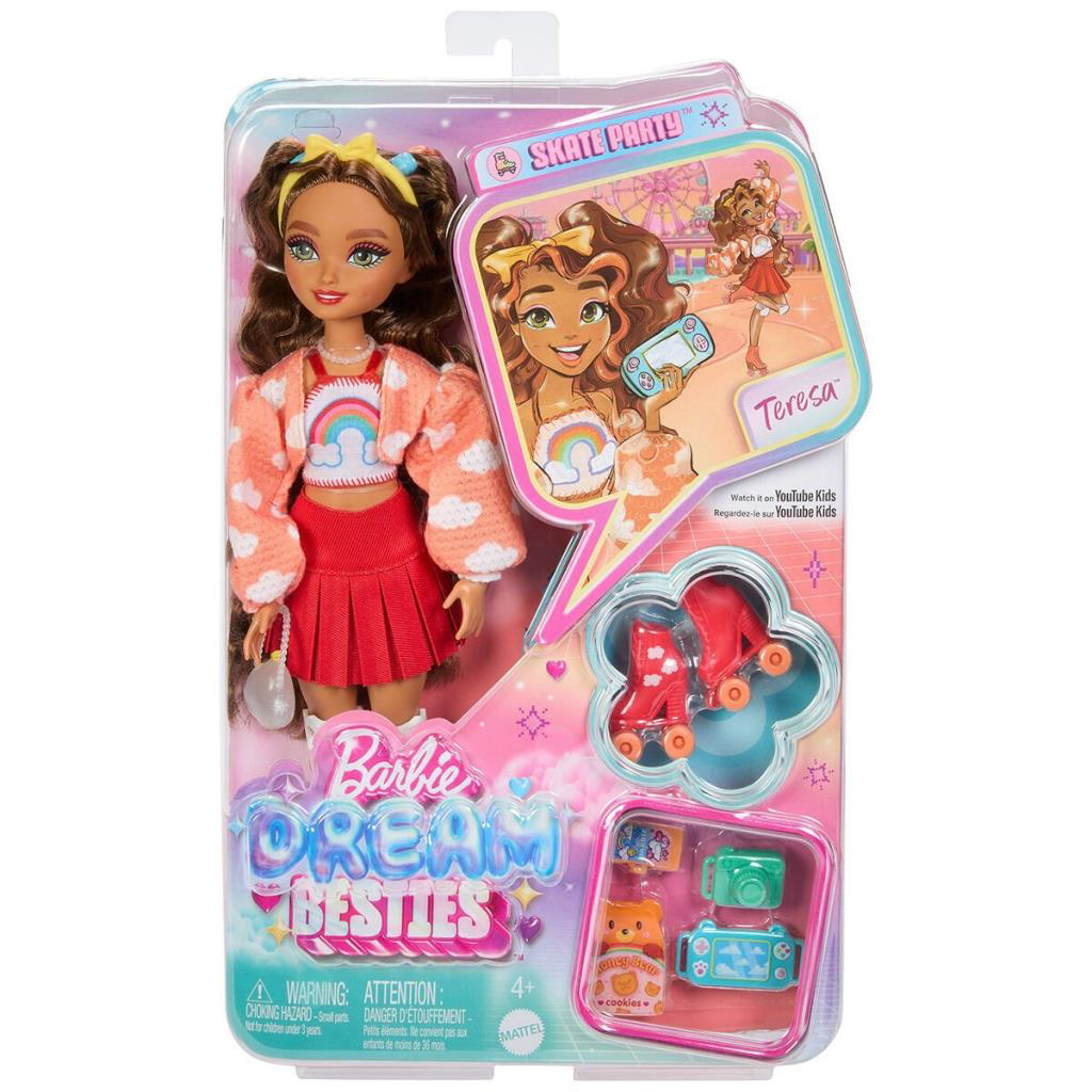 Nessiworld JFX98 Teresa - Barbie Dream Besties Paten Partisi Tere