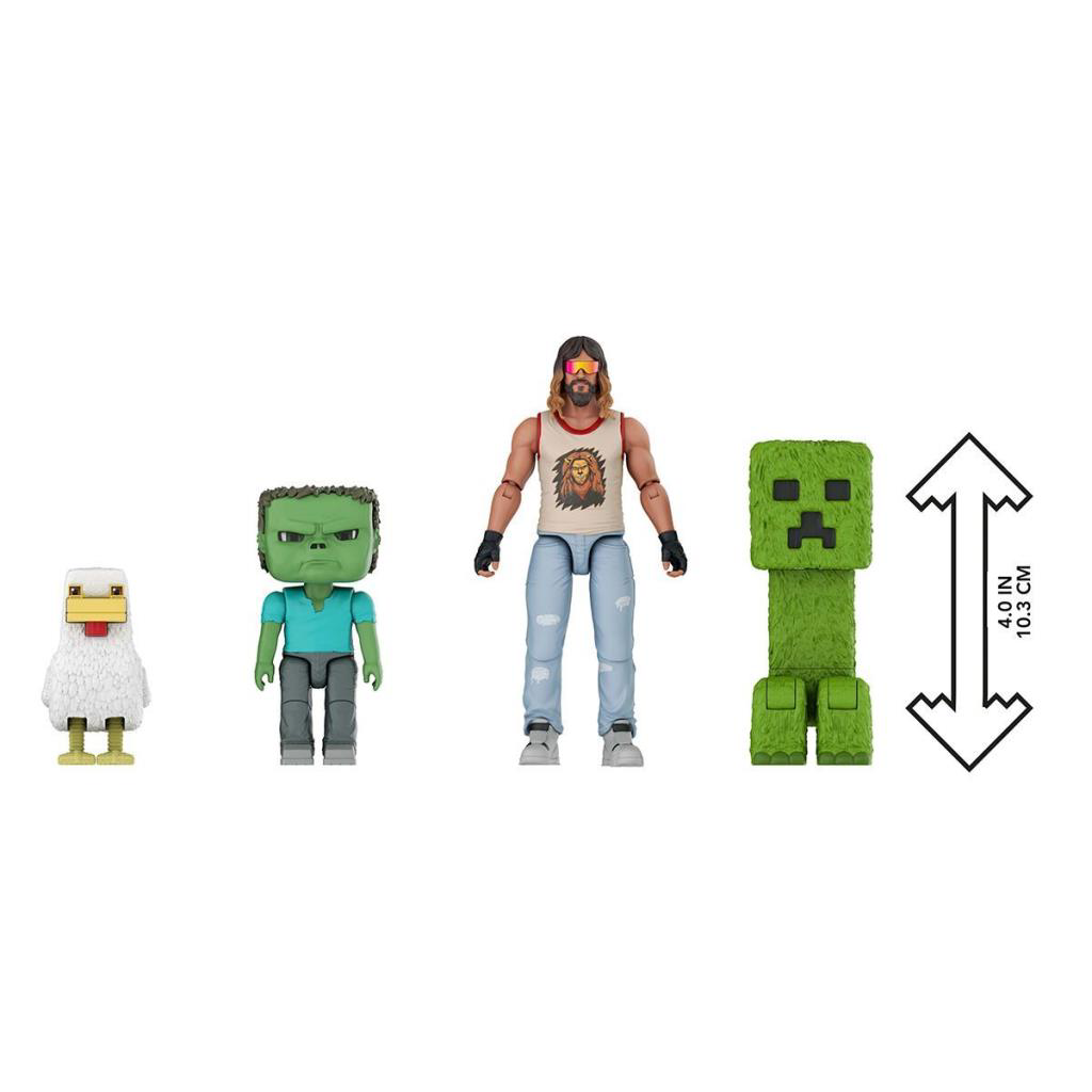 Nessiworld JGG68 Minecraft Film Figürleri - Çoklu Paket