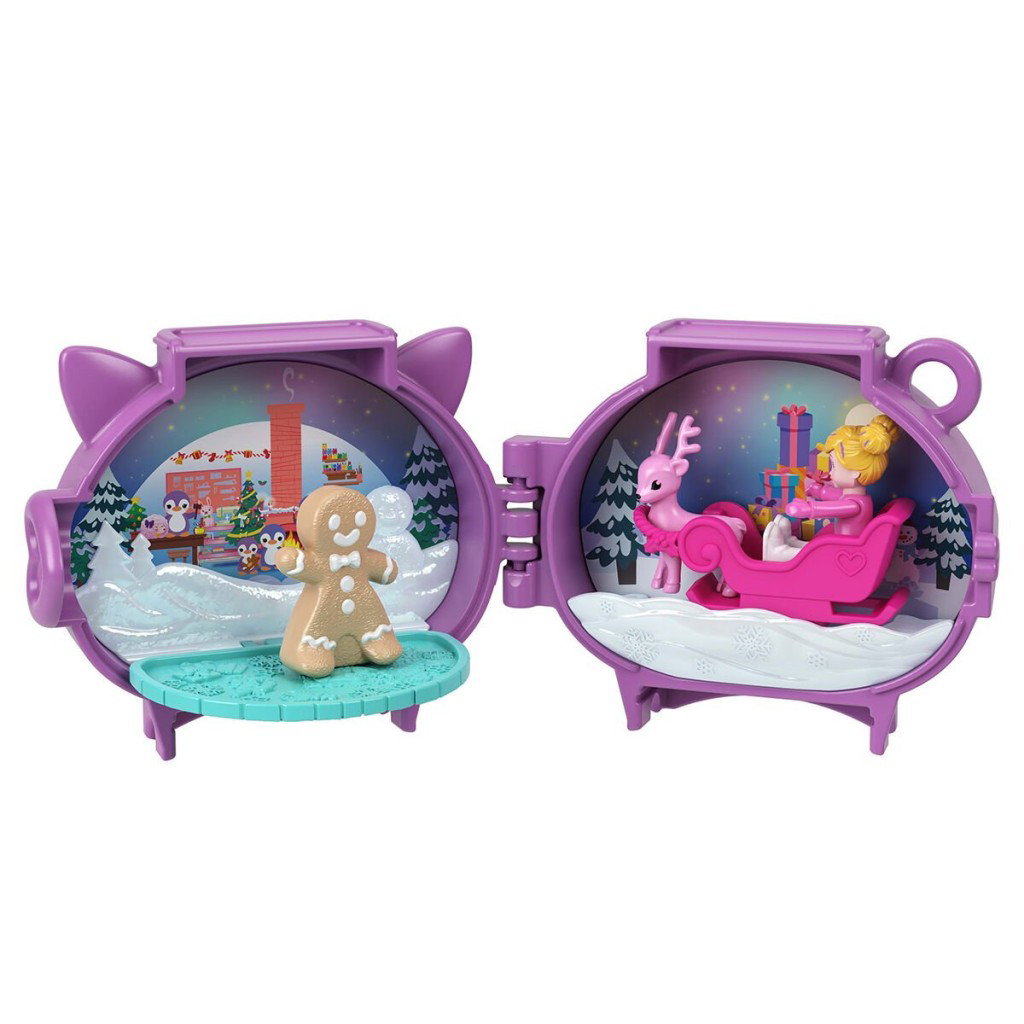 Nessiworld JGM53 Polly Pocket Sevimli Yılbaşı 2li Paket Oyun Seti Nessiworld JGM53 Polly Pocket Sevimli Yılbaşı 2li Paket Oyun Seti
