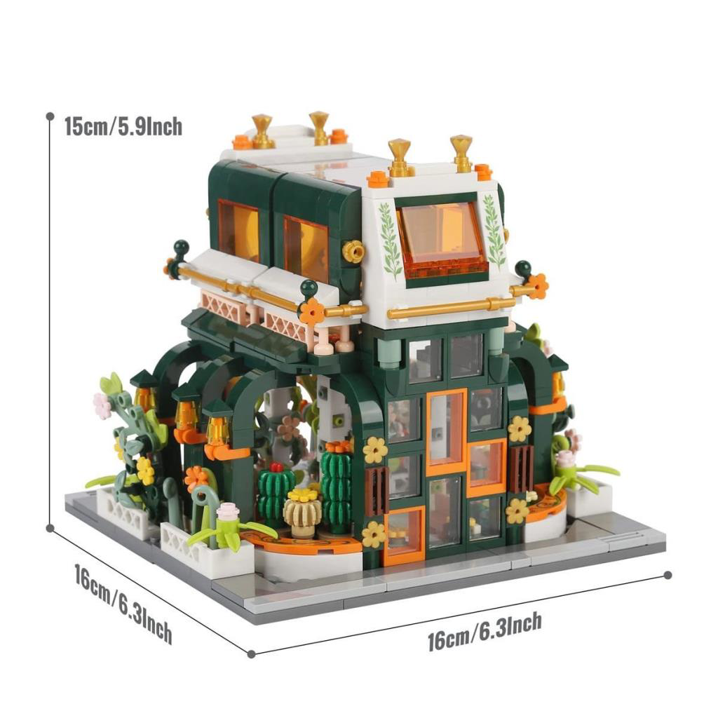 Nessiworld JK2362 LOZ Botanik Bahçe Blok Seti - Vagon life Nessiworld JK2362 LOZ Botanik Bahçe Blok Seti - Vagon life