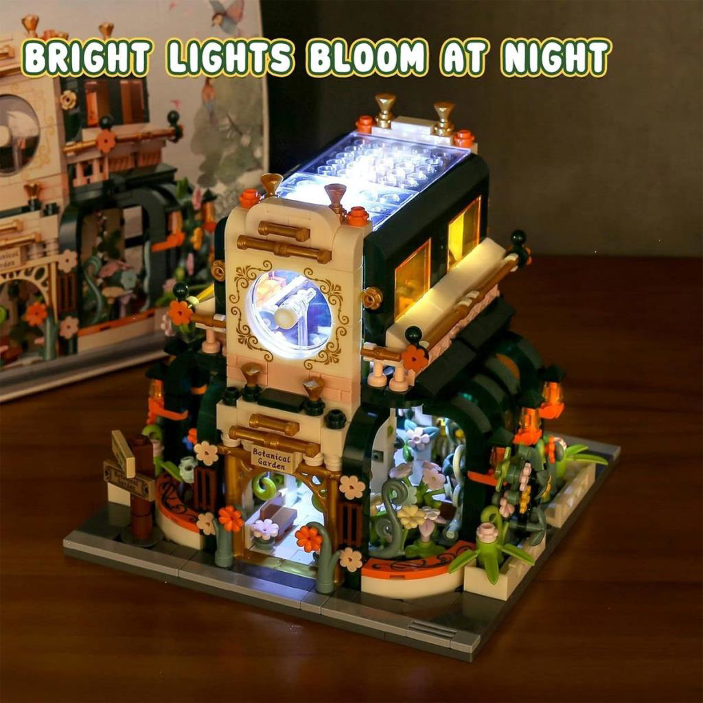 Nessiworld JK2362 LOZ Botanik Bahçe Blok Seti - Vagon life Nessiworld JK2362 LOZ Botanik Bahçe Blok Seti - Vagon life