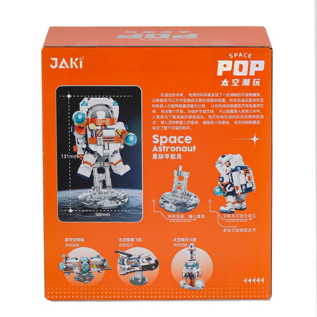 Nessiworld JK8505 Jakii Uzay Astronotu Blok Seti -Vagonlife