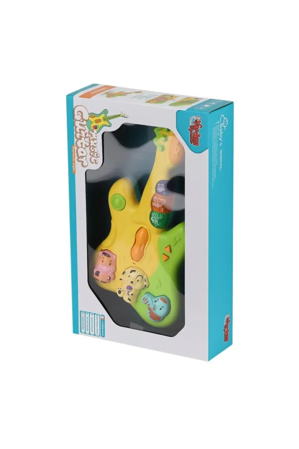 Nessiworld JLG-855-34A Işıklı ve Müzikli Gitar Bebek Pianosu -Var