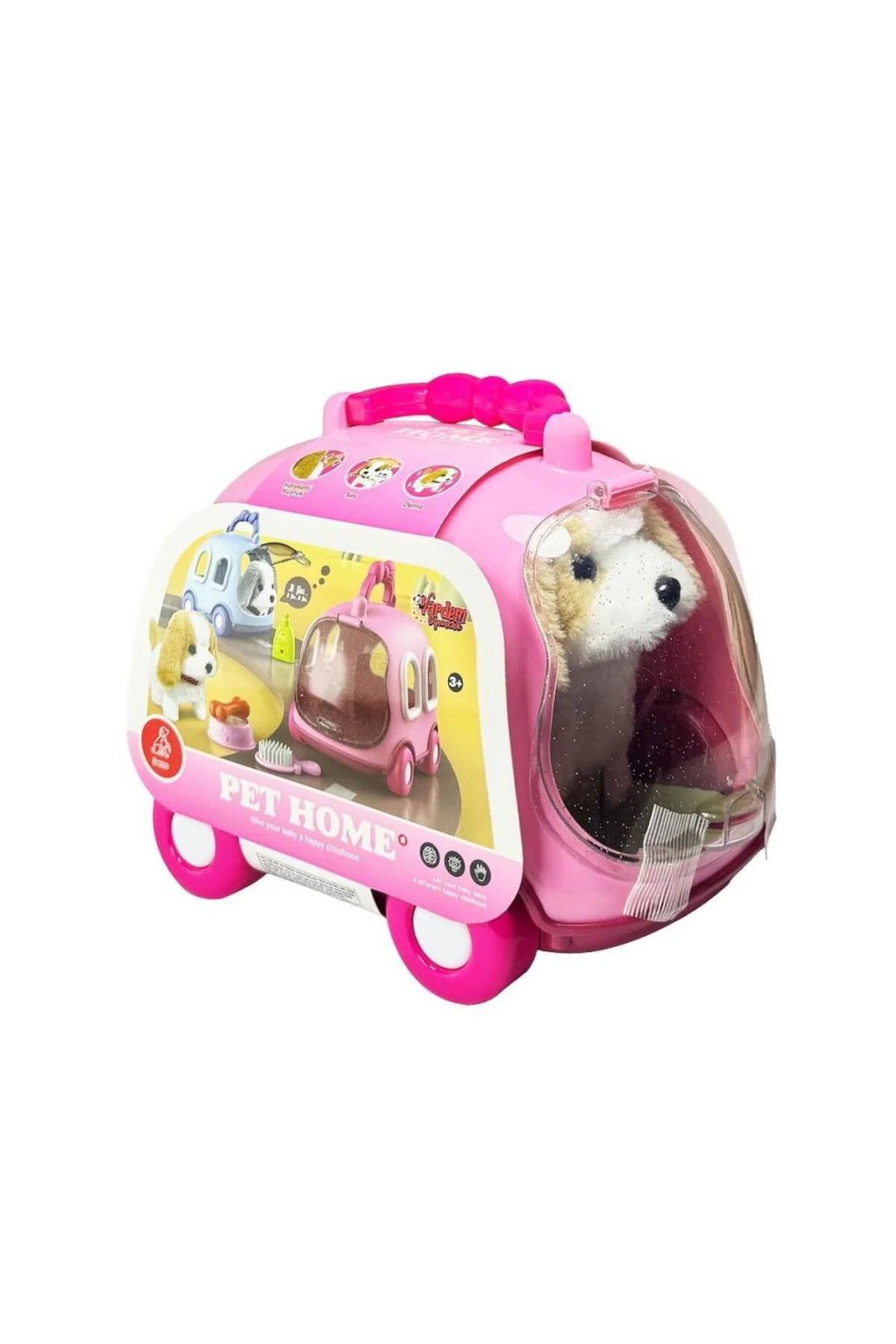 Nessiworld Jnd-6802 Taşıma Araba Çantalı Hareketli Pilli Köpek Se