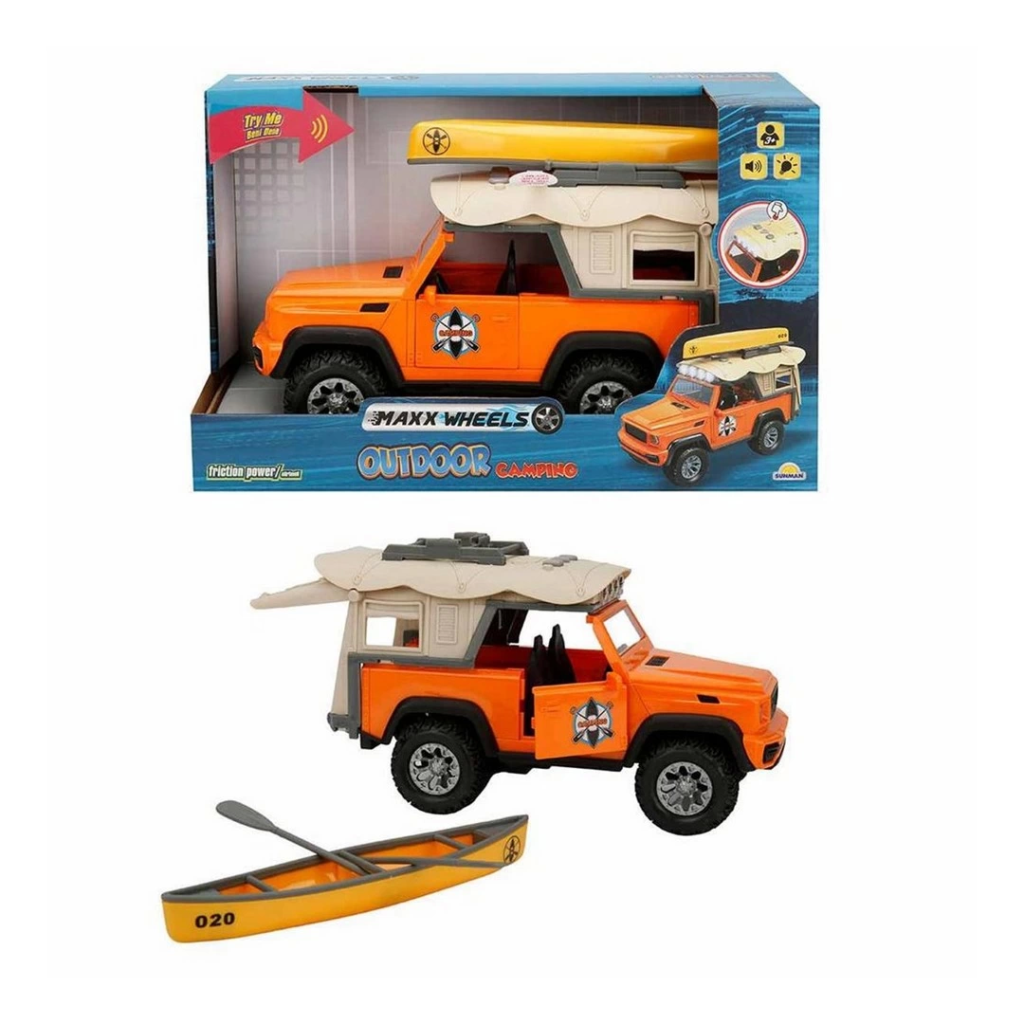 Nessiworld Kamp Aracı Sesli ve Işıklı 25 cm Nessiworld Kamp Aracı Sesli ve Işıklı 25 cm