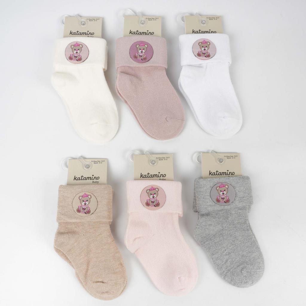 Nessiworld Katamino Bukre Aks Kız Bebek Soket Çorap K46292 Asort Nessiworld Katamino Bukre Aks Kız Bebek Soket Çorap K46292 Asort