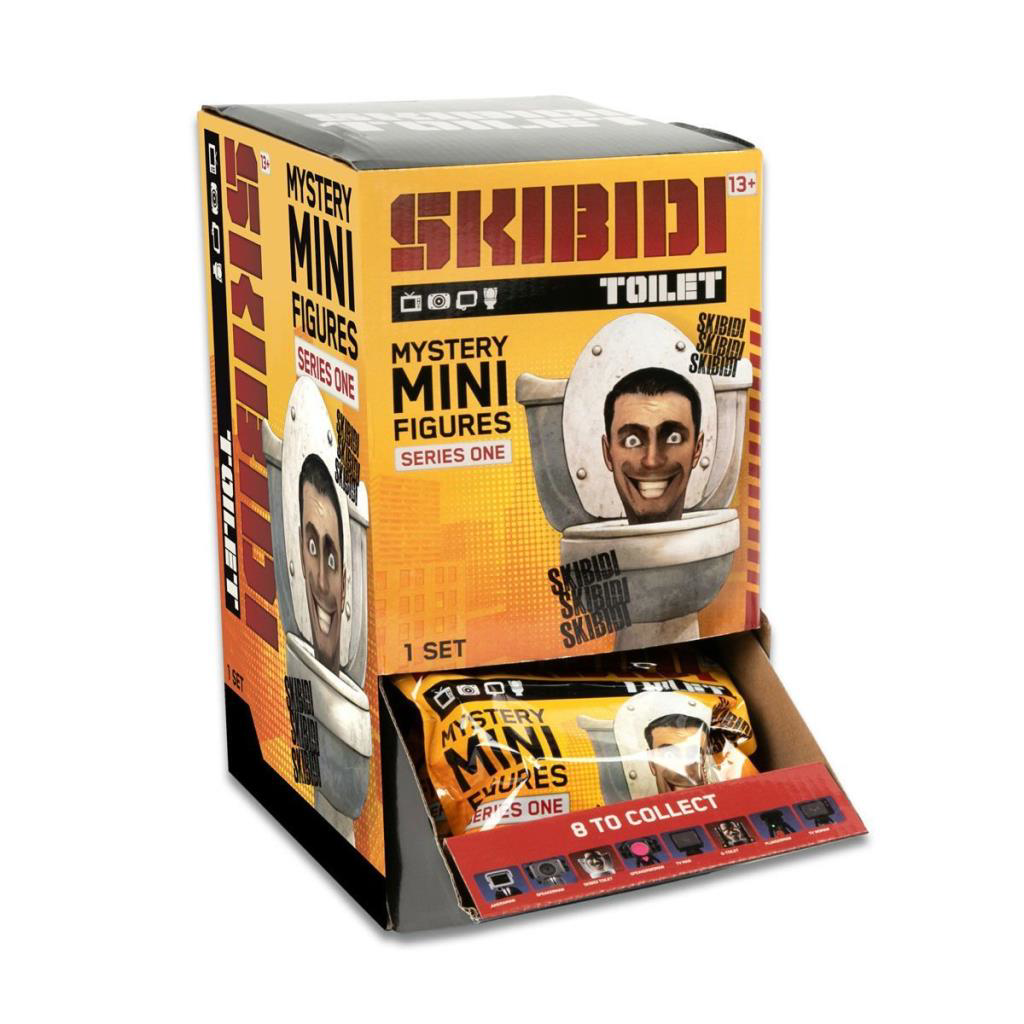 Nessiworld KBD01000 Skibidi Toilet Mini Figür Surpriz Paket Nessiworld KBD01000 Skibidi Toilet Mini Figür Surpriz Paket