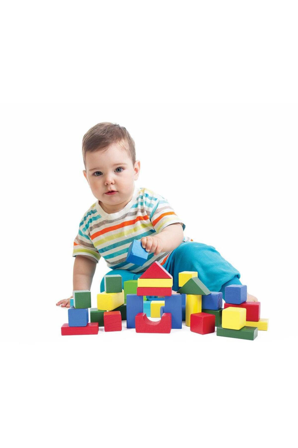 Nessiworld  Kıd-1001 Chiva, Ahşap Bloklar 40 Parça