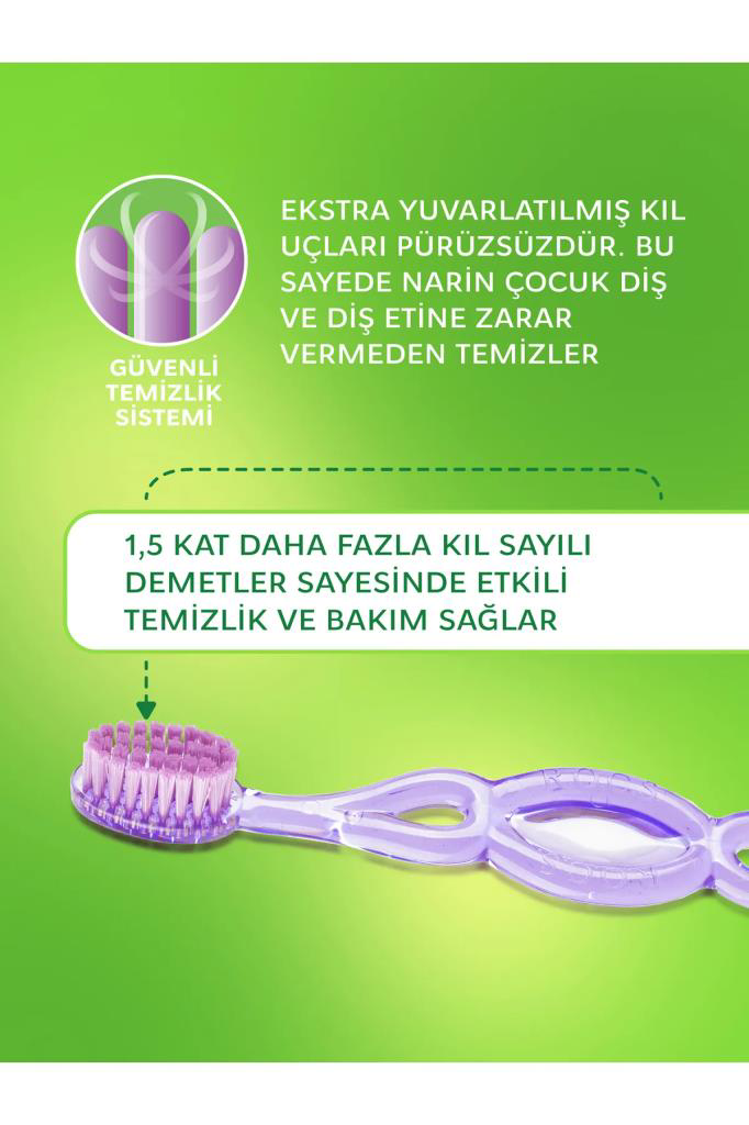 Nessiworld .Kids Ekstra Soft Diş Fırçası 3-7 Yaş Nessiworld .Kids Ekstra Soft Diş Fırçası 3-7 Yaş