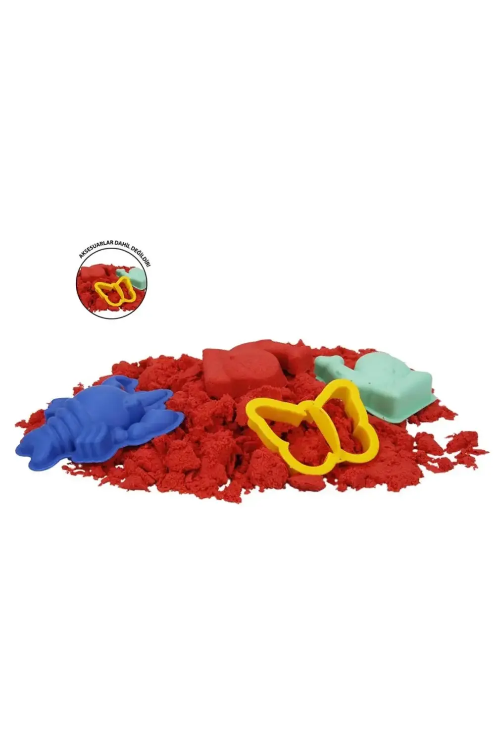 Nessiworld Kırmızı Kinetik Kum 500 g