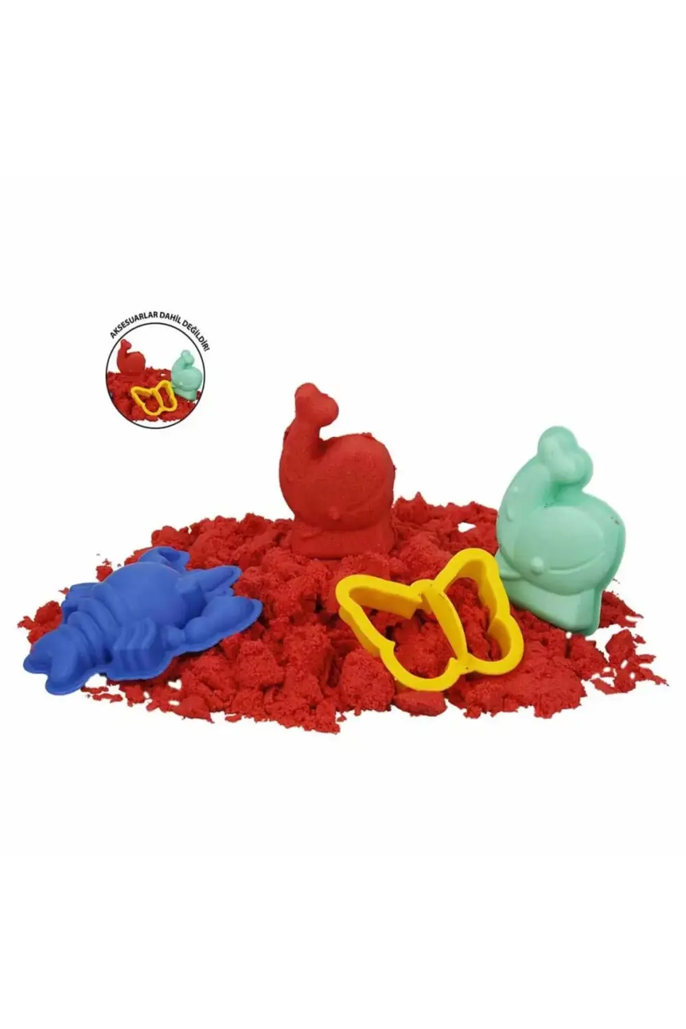 Nessiworld Kırmızı Kinetik Kum 500 g