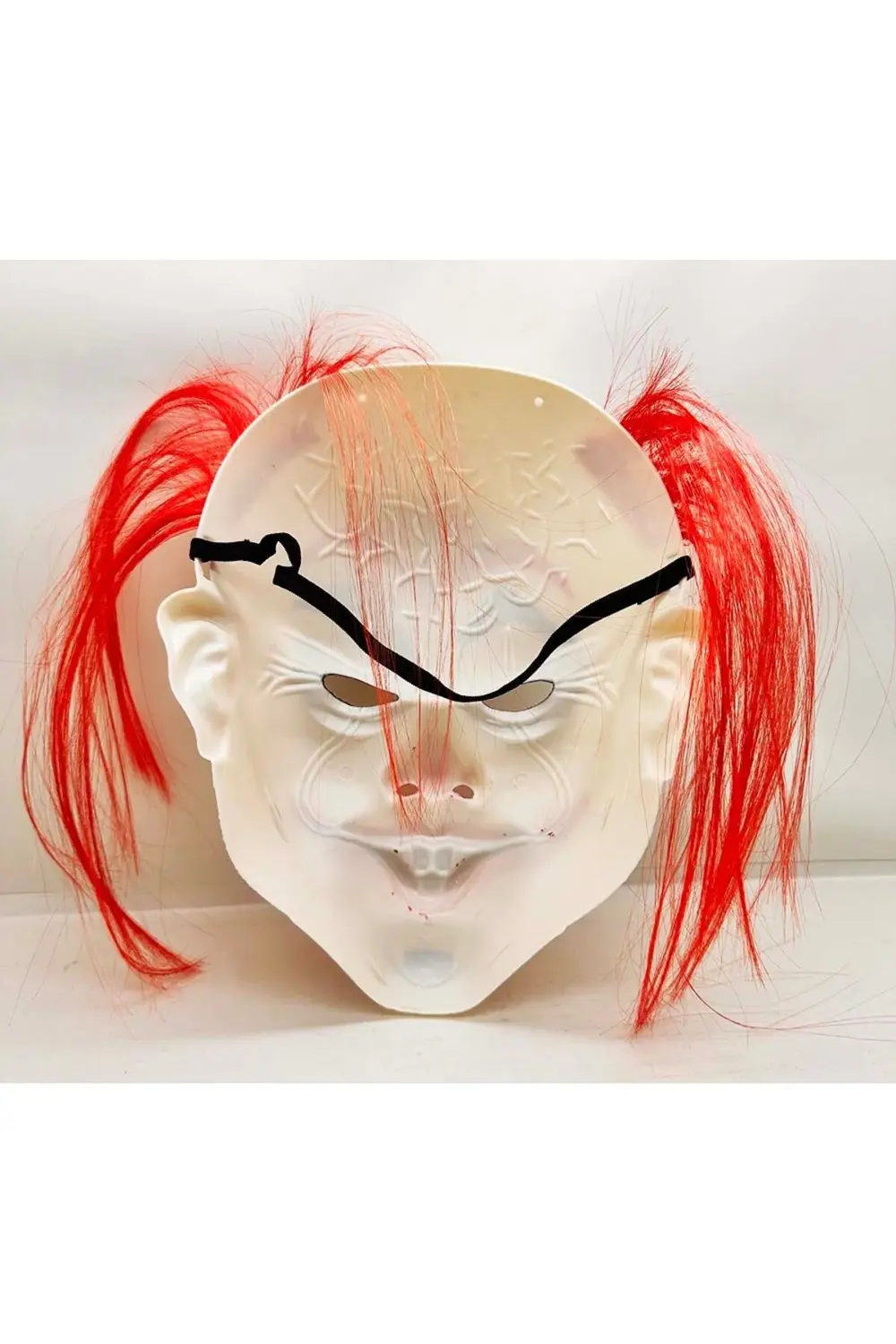 Nessiworld Kızıl Saçlı Joker Palyaço Maskesi