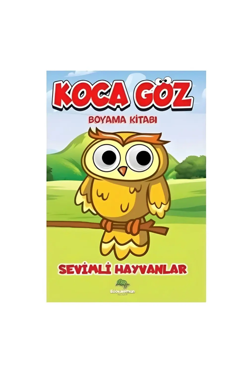 Nessiworld Koca Göz Sevimli Hayvanlar Boyama Kitabı