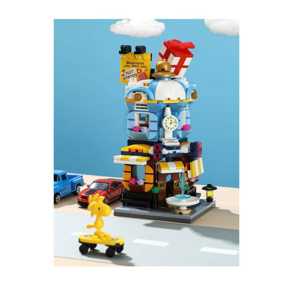 Nessiworld KP0105 Keeppley City Corner Department Store Blok Seti