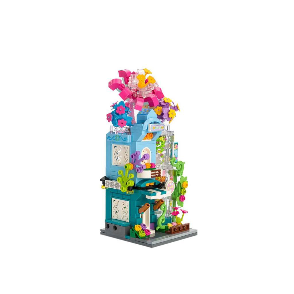 Nessiworld KP28016 Keeppley Grenness Flower Store Blok Seti