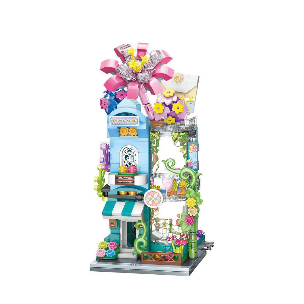 Nessiworld KP28016 Keeppley Grenness Flower Store Blok Seti