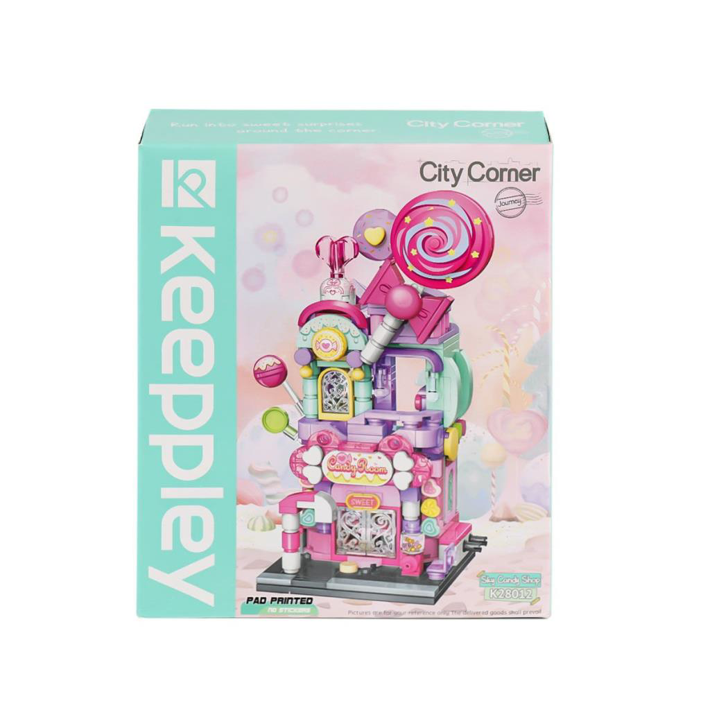 Nessiworld KP28012 Keeppley Candy Shop City Corner Blok Seti -Vag Nessiworld KP28012 Keeppley Candy Shop City Corner Blok Seti -Vag