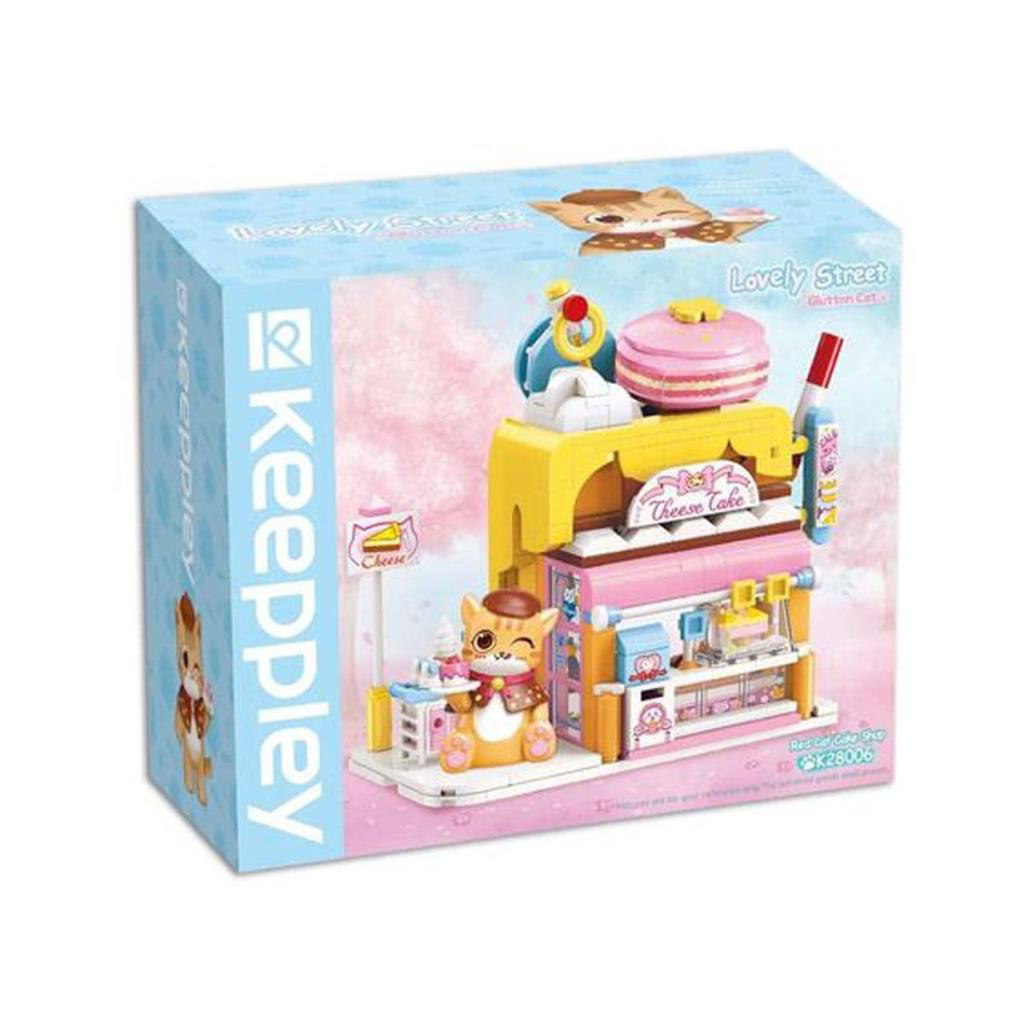 Nessiworld KP28006 Keeppley Red Cat Cake Shop -Vagon life Nessiworld KP28006 Keeppley Red Cat Cake Shop -Vagon life