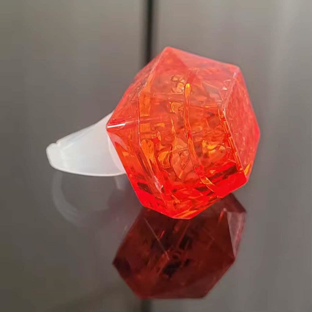 Nessiworld Kristal Tasarımlı Led Glow Işıklı 3 Modlu Kırmızı Yüzü Nessiworld Kristal Tasarımlı Led Glow Işıklı 3 Modlu Kırmızı Yüzü