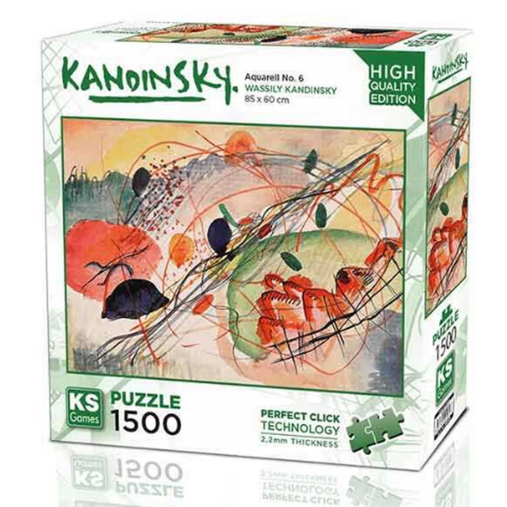 Nessiworld Ks Games Aquarell No 6 Puzzle 1500 Parça 22031 Nessiworld Ks Games Aquarell No 6 Puzzle 1500 Parça 22031