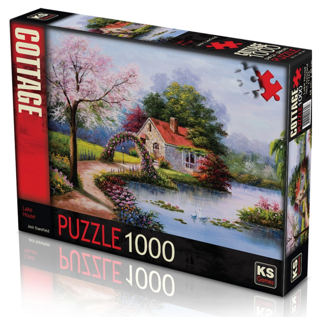 Nessiworld KS Games Lake House Puzzle 1000 Parça 20782 Nessiworld KS Games Lake House Puzzle 1000 Parça 20782