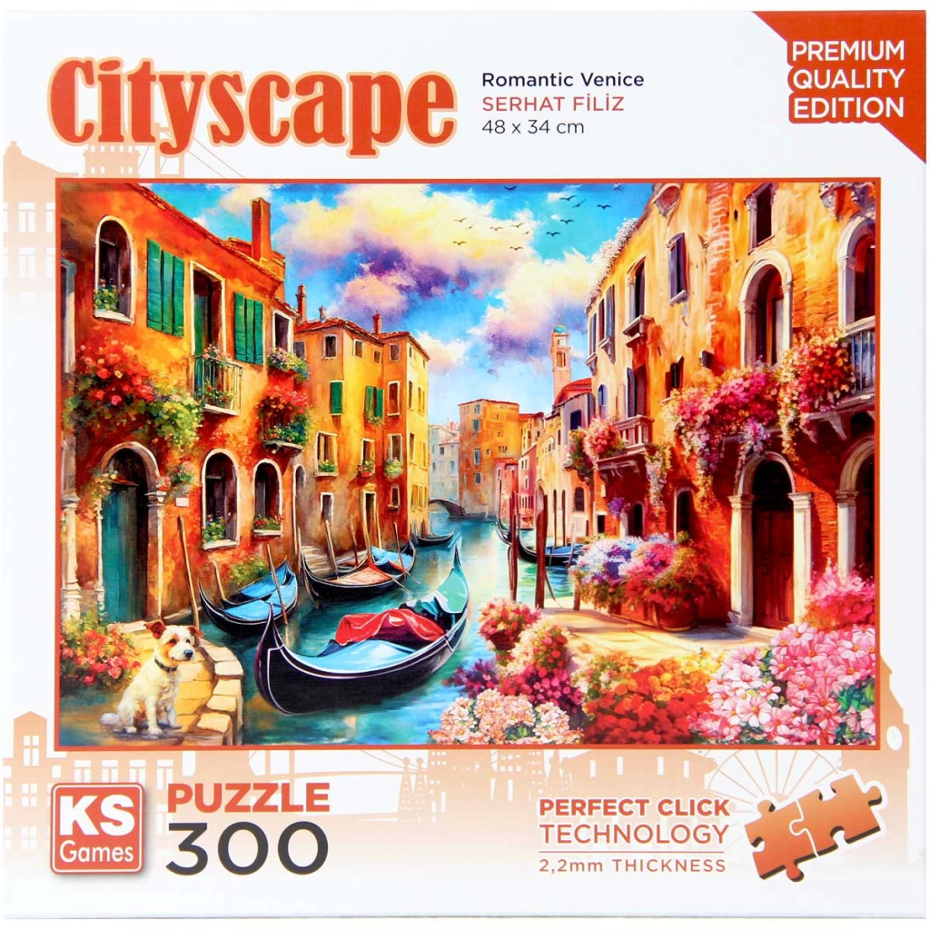 Nessiworld KS Games Romantic Venice Puzzle 300 Parça