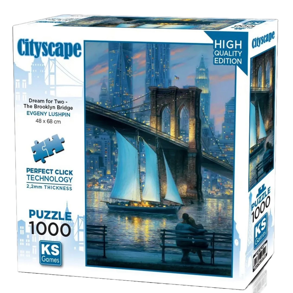 Nessiworld KS Games Dream For Two Puzzle 1000 Parça 20754