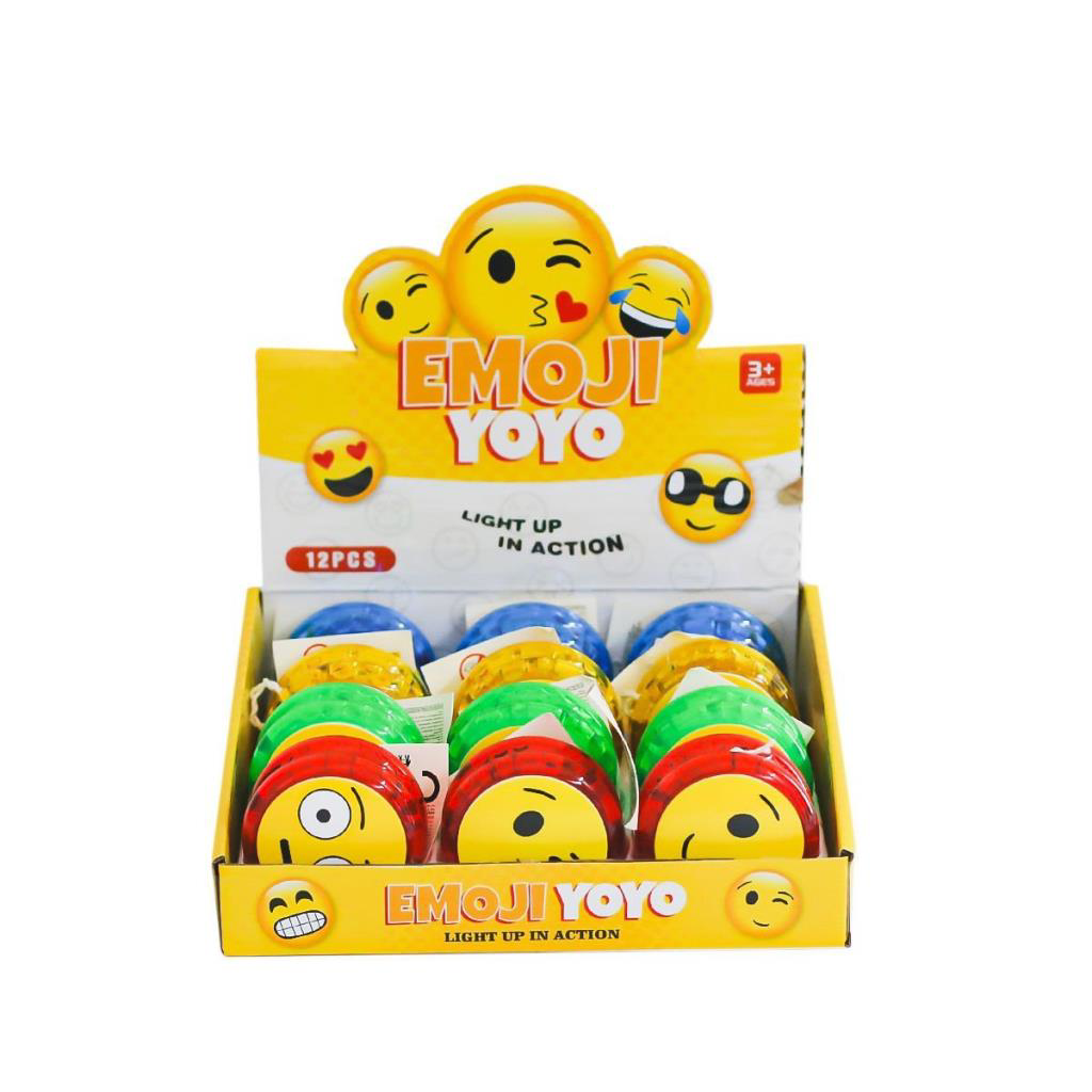 Nessiworld KZL-2025-2 Işıklı Emojili Yoyo -Kızılkaya Oyuncak Nessiworld KZL-2025-2 Işıklı Emojili Yoyo -Kızılkaya Oyuncak