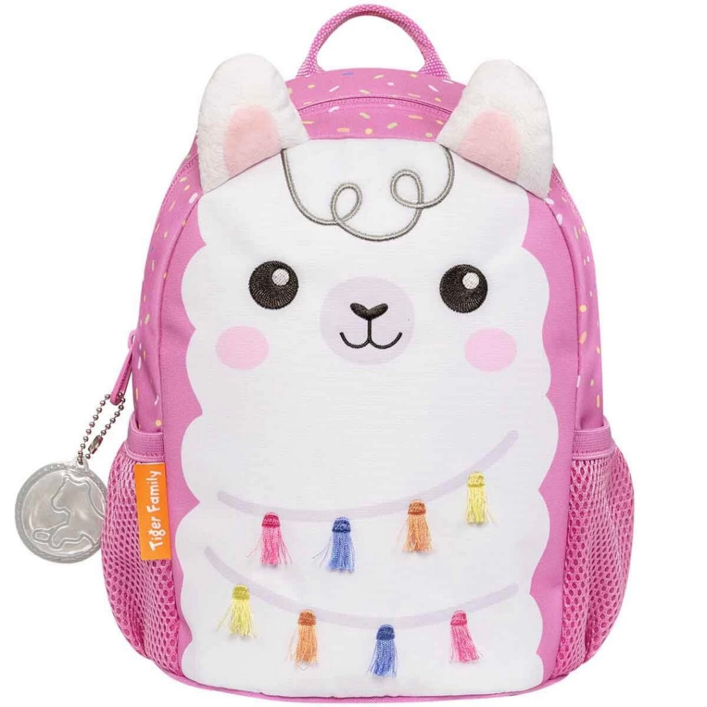 Nessiworld Lama Desenli Pembe Anaokulu Çantası