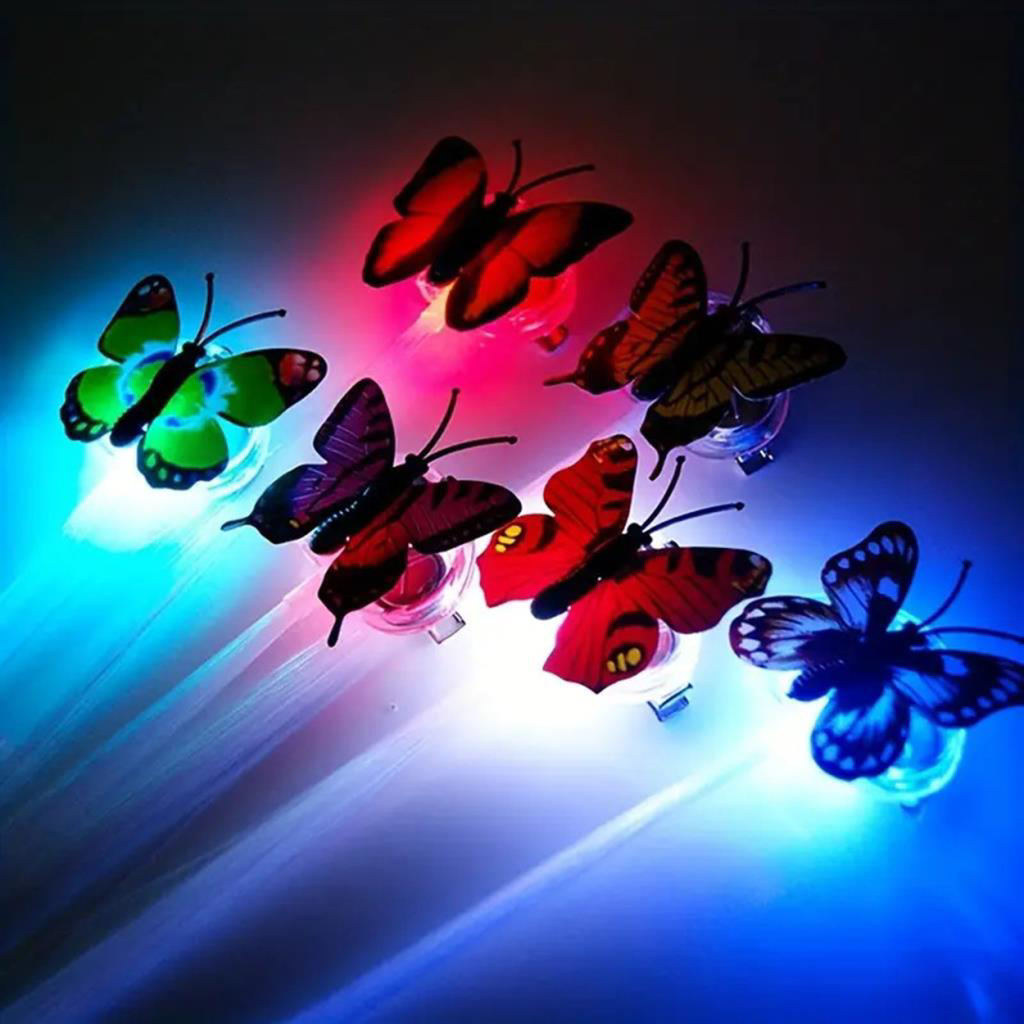 Nessiworld Led Fiber Optik Işıklı Kelebek Saç Klipsi 1 Adet Nessiworld Led Fiber Optik Işıklı Kelebek Saç Klipsi 1 Adet