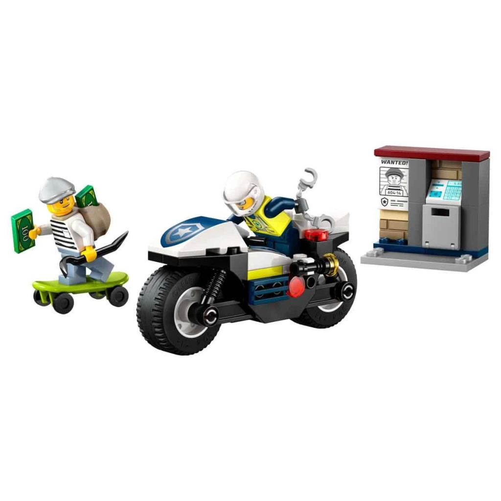 Nessiworld LEGO City Polis Motosikleti Takibi 60455