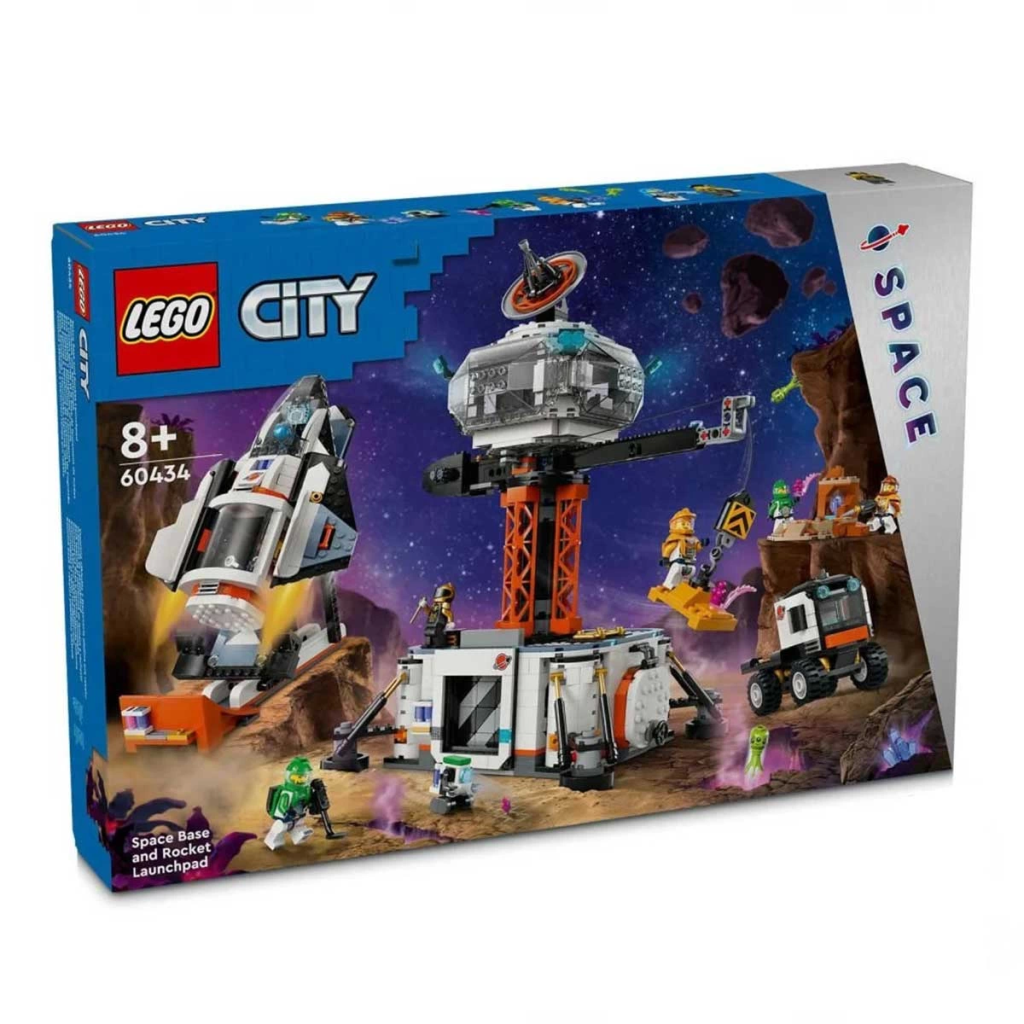 Nessiworld LEGO City Uzay Üssü ve Roket Fırlatma Rampası 60434 Nessiworld LEGO City Uzay Üssü ve Roket Fırlatma Rampası 60434
