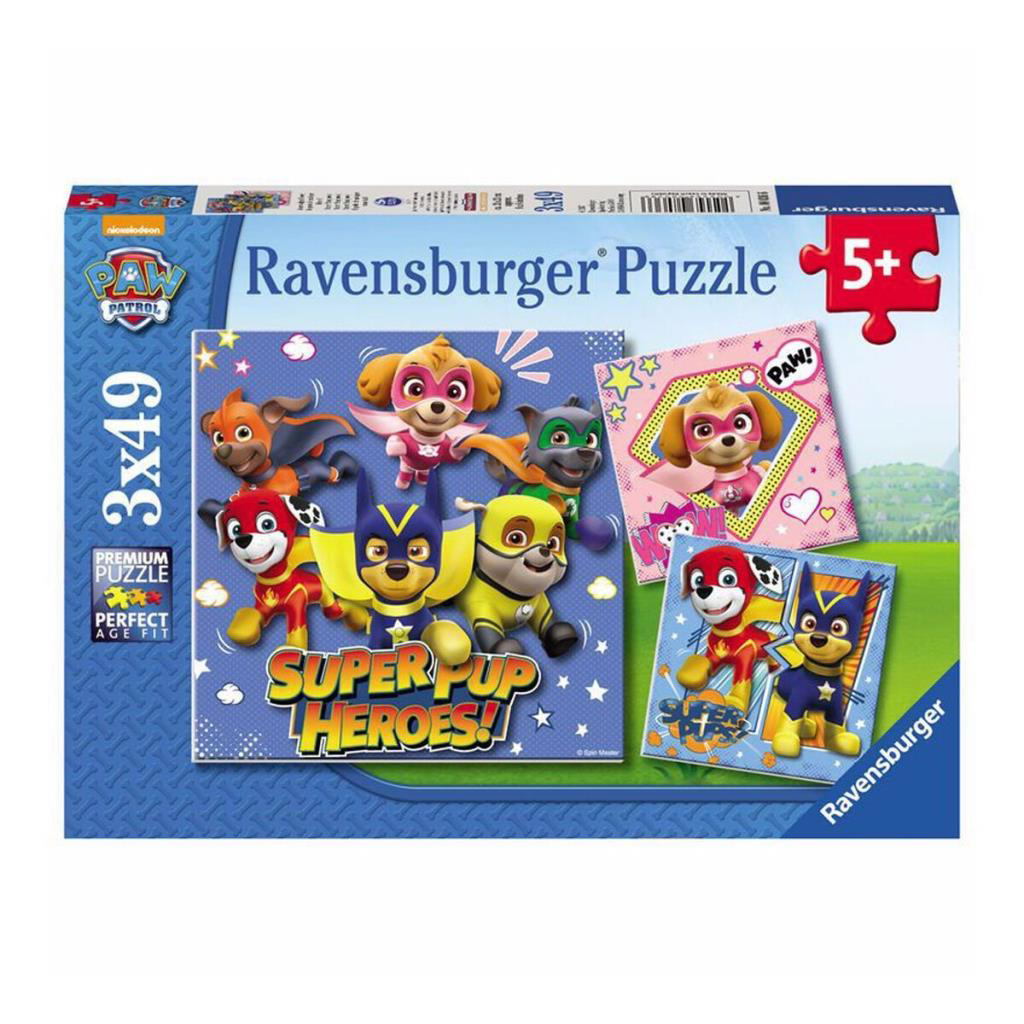 Nessiworld 80366 Paw Patrol 3x49 parça Ravensburger Puzzle Nessiworld 80366 Paw Patrol 3x49 parça Ravensburger Puzzle