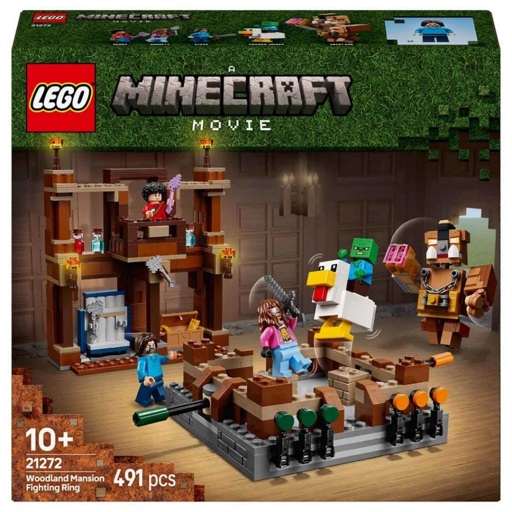 Nessiworld LEGO Minecraft Orman Malikanesi Dövüş Ringi 21272 Nessiworld LEGO Minecraft Orman Malikanesi Dövüş Ringi 21272